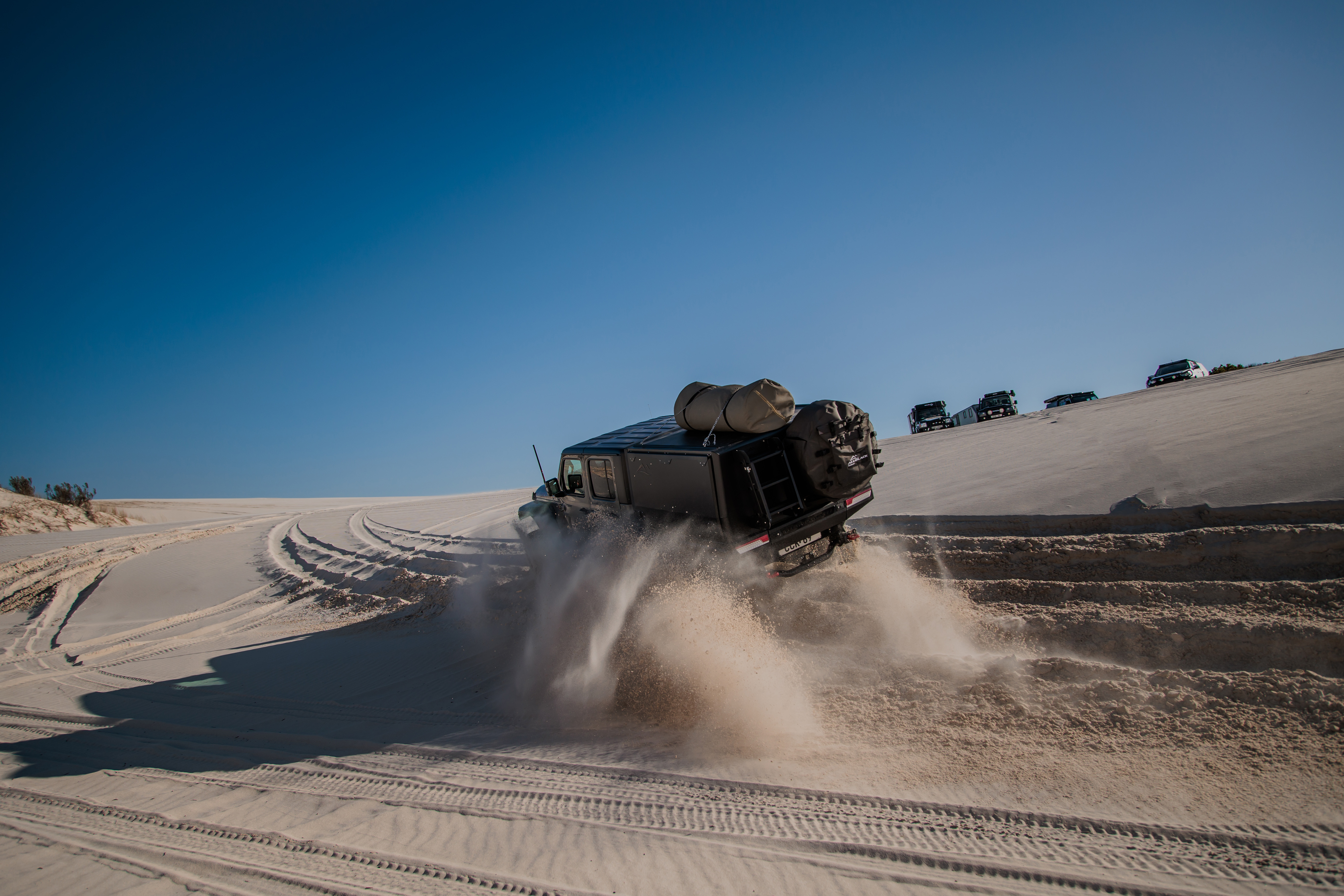 Commercial photography for Alublack 4x4