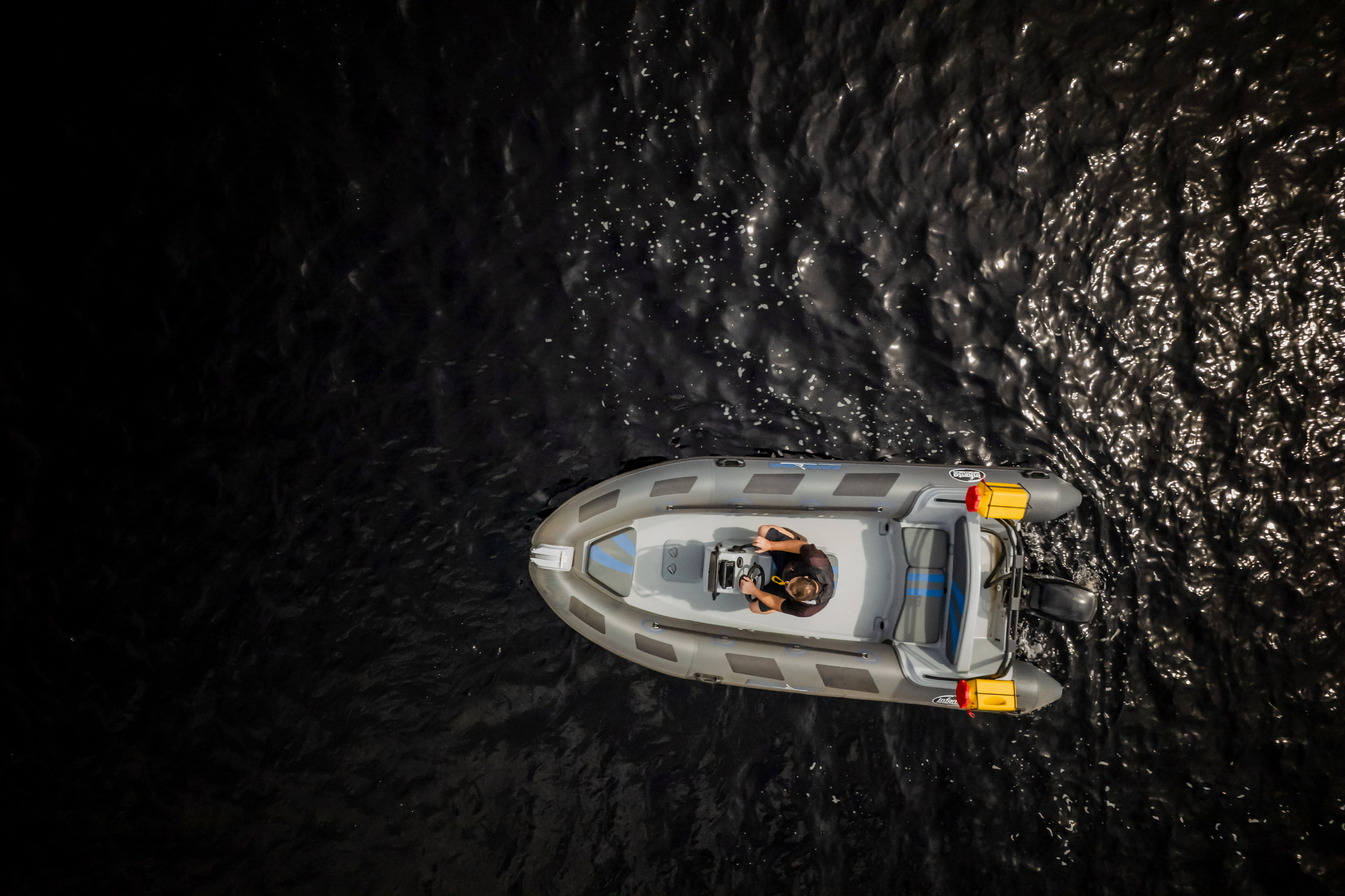 Infanta Inflatables captured on the water