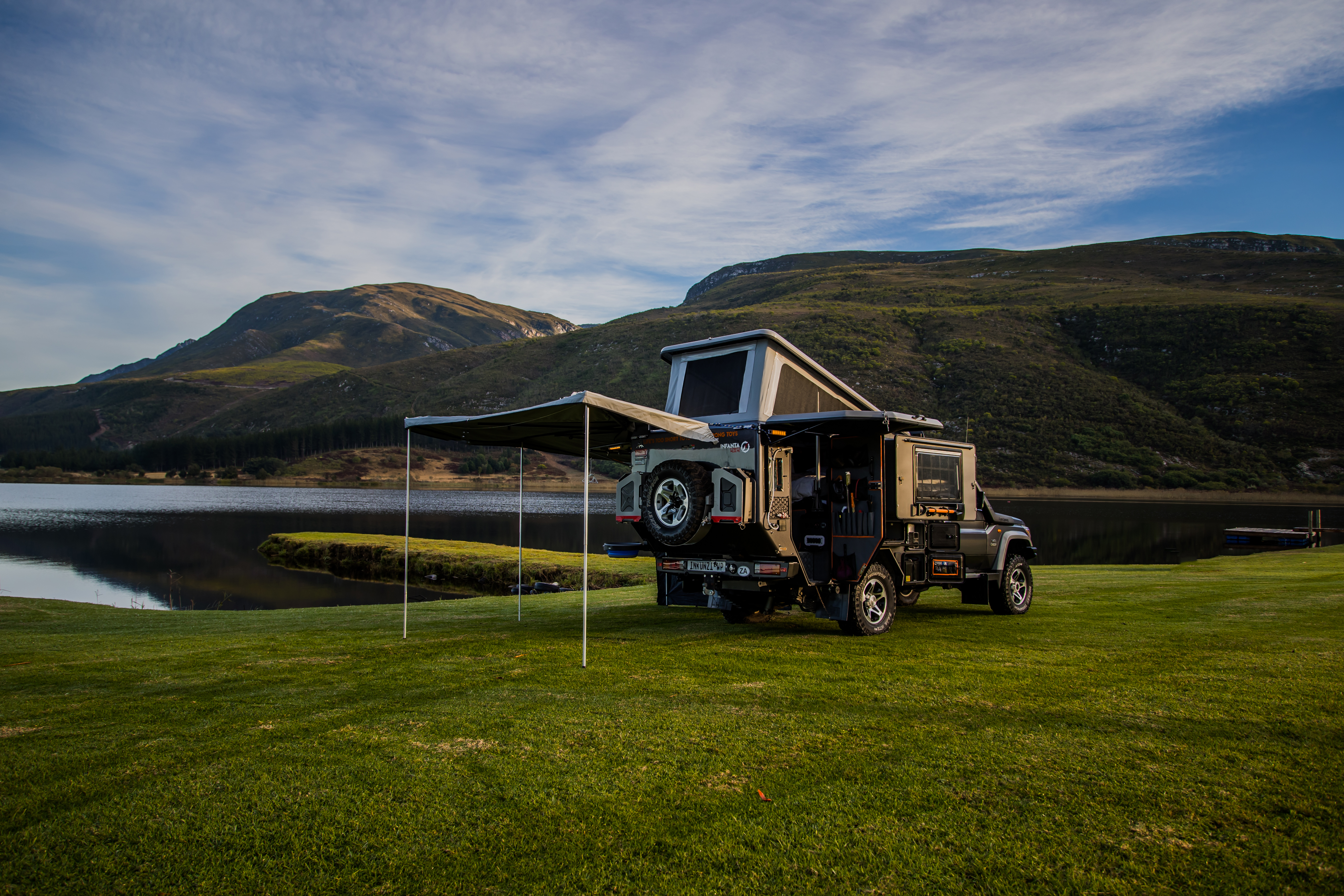 Outdoor and lifestyle imagery for Infanta 4x4